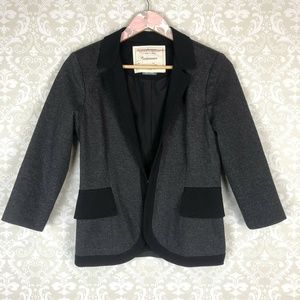 Anthropologie Cartonnier Ruffle Back Blazer